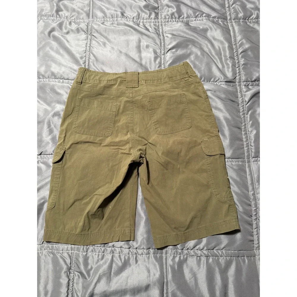 Boy Scouts of America Youth Uniform Shorts Olive Green Cargo Size 14 BSA Hiking